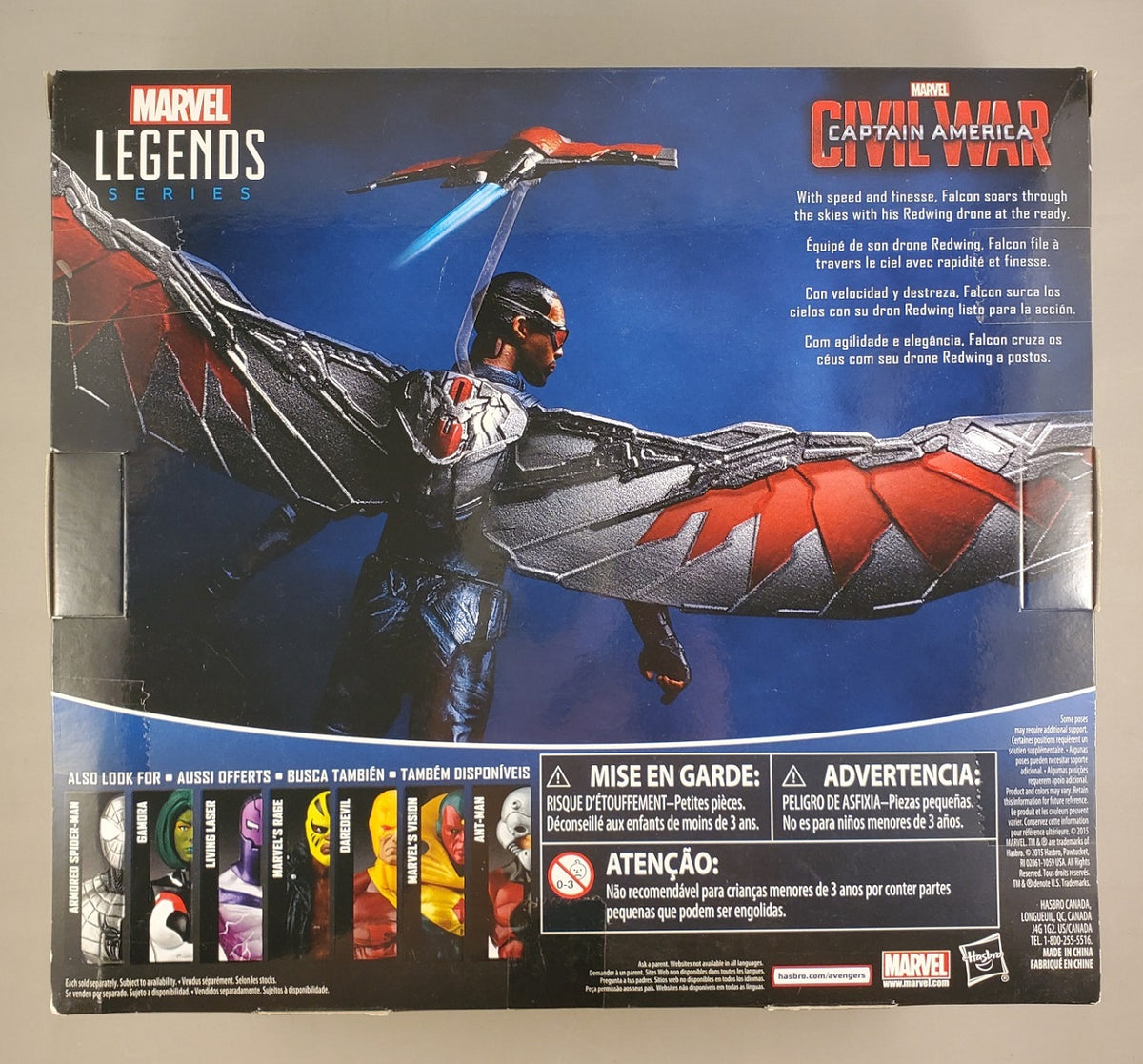 Marvel legends deals falcon civil war