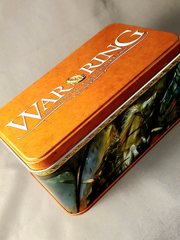 LOTR War Of The Ring 2nd Edition Card Tin And Sleeves