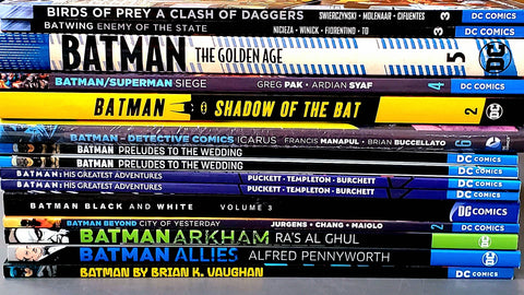 Batman Graphic Novels and Trade Paperbacks