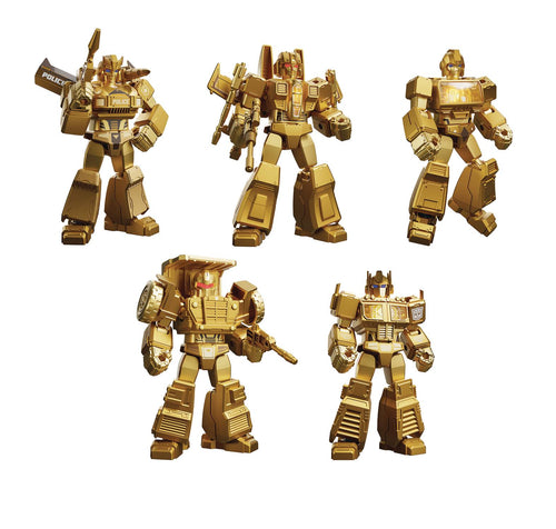 Blokees Transformers Limited Ed Gold Series Model Kit Box Set