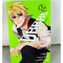 Front cover of Durarara!! Re:Dollars Arc Volume 2. Manga by Ryohgo Narita, Suzuhito Yasuda and Akiyo Sator