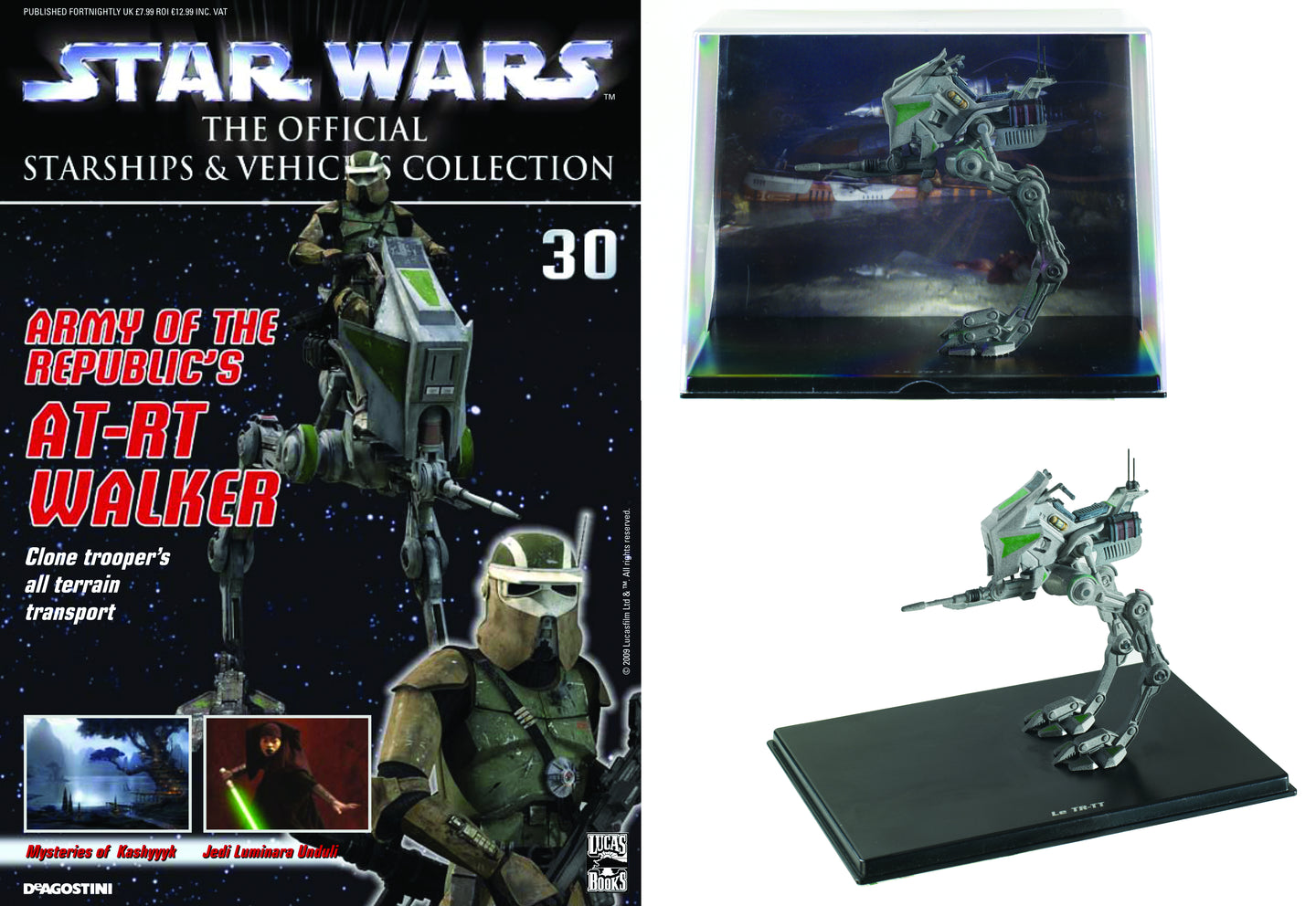 Star Wars Vehicles Collector Magazine #30 AT RT Walker