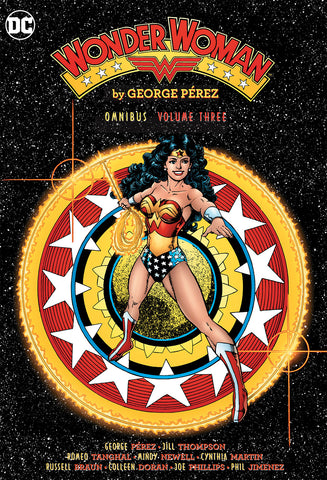 wonder woman george perez omnibus hardcover volume 3