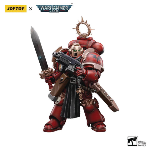 Joy Toy WH 40K Primaris Blood Angels Bladeguard Vet 1/18 Fig