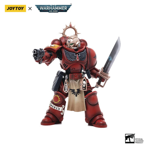 Joy Toy WH 40K Blood Angels Primaris LT Tolmeron 1/18 Fig