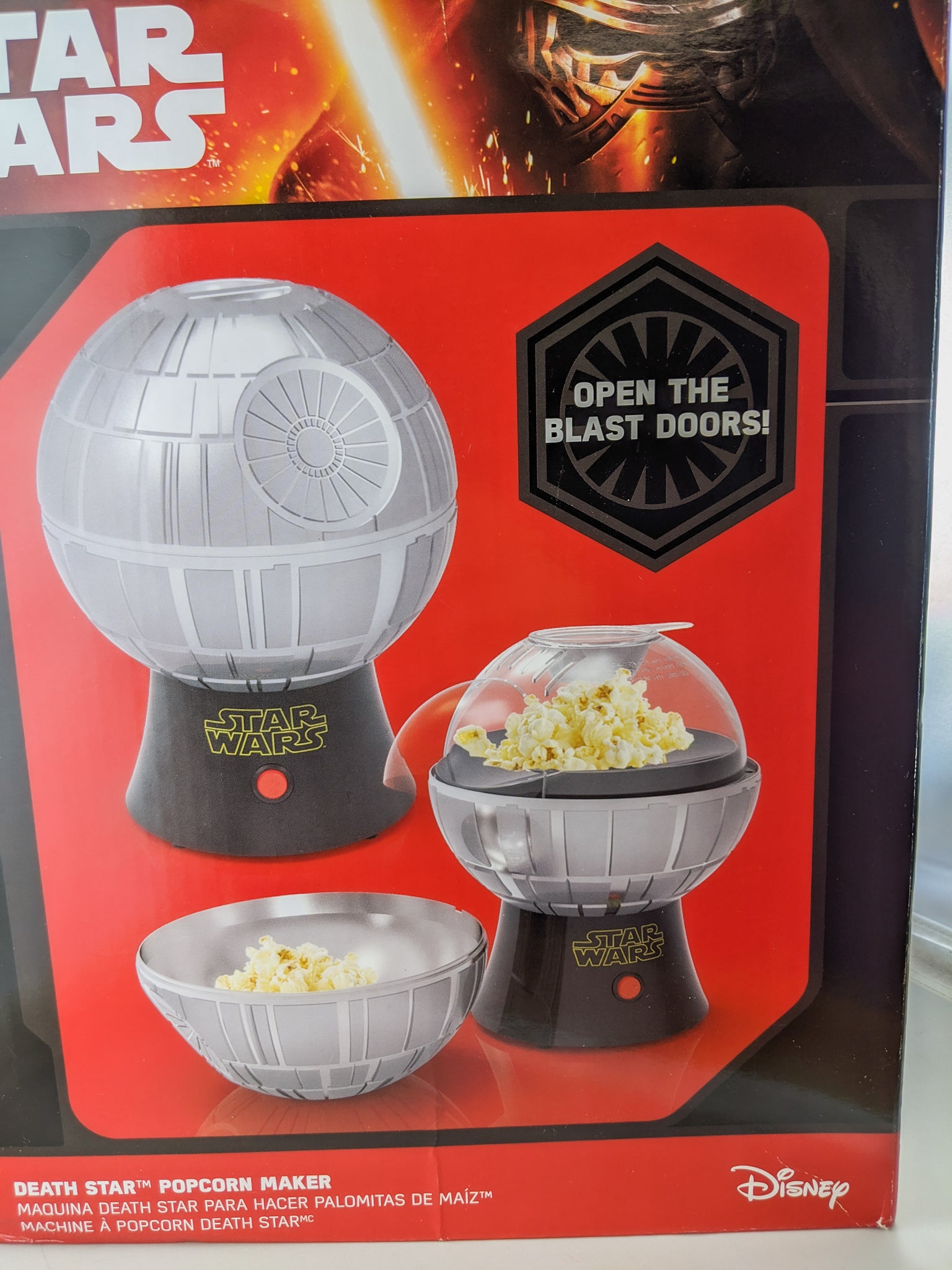 Star wars popcorn machine, General